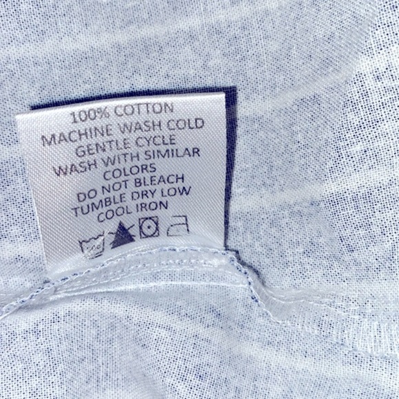 Mudpie blue & white striped dress size small - Picture 8 of 8